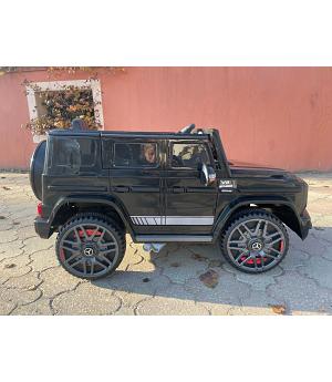 venta Coche eléctrico infantil Mercedes G63 12v, negro, ruedas goma, asiento plástico,  INDA270-BNG63ALTAS